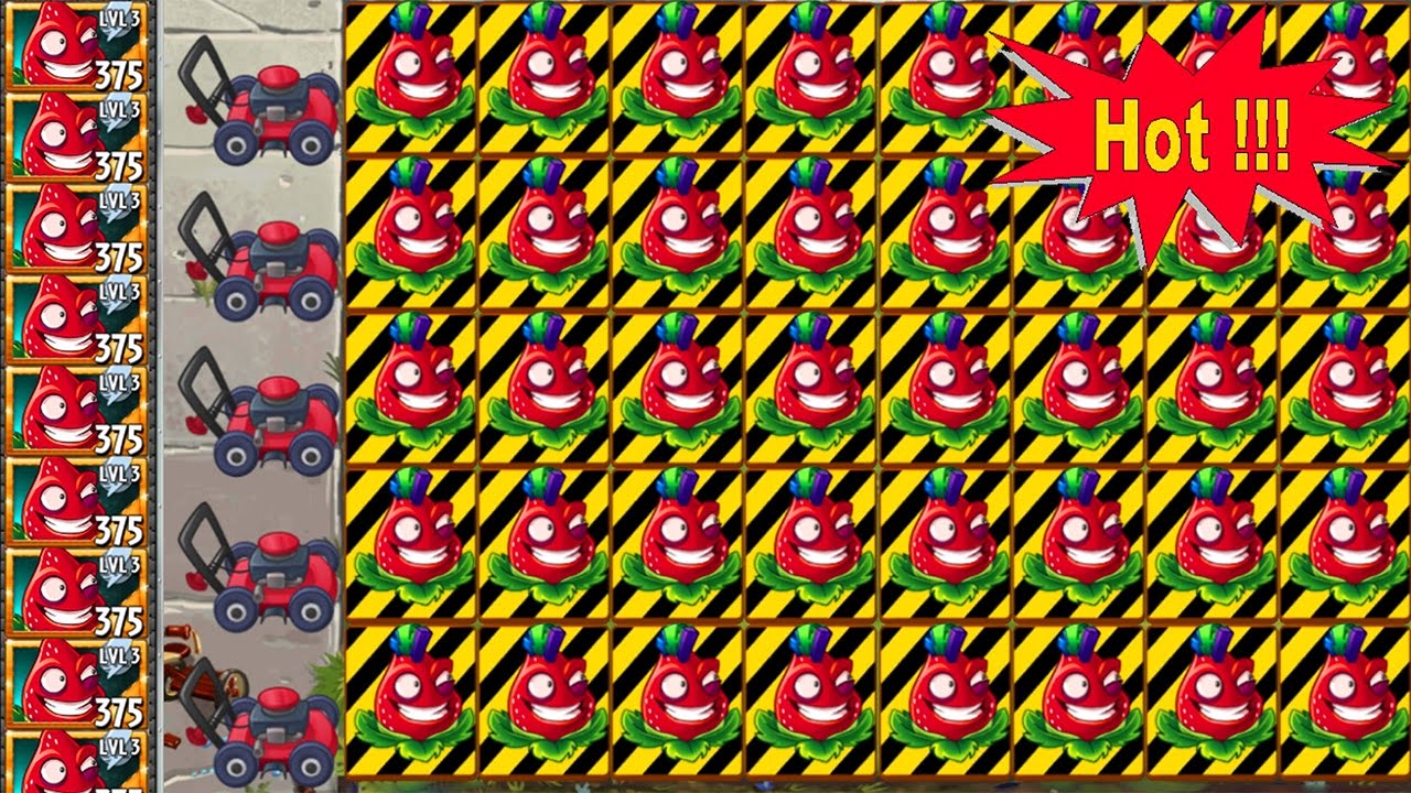 Plants vs Zombies 2 Pinata Party 21/1/2017 - Team Plants Power-Up! Vs Zombies - YouTube Game24h.com