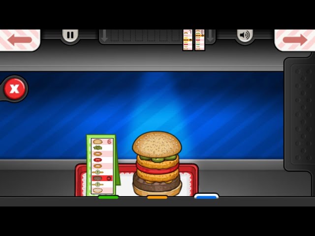 Papa's Burgeria To Go Gameplay 