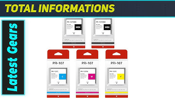 Best PFI-107 Replacement Ink for Canon iPF Printers!