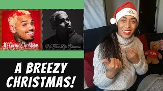 Chris Brown - It's Giving Christmas & No Time Like Christmas | Reaction
