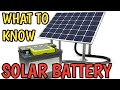 SOLAR BATTERY DANGER | LEAD ACID vs Lithium-Ion Battery. Pros and Cons of Battery for Solar