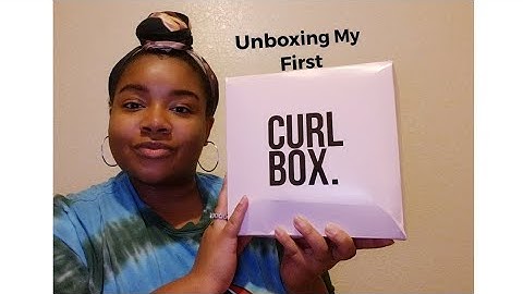 🌸UNBOXING MY FIRST CURL BOX🌸