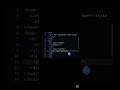 Input Password in HTML/CSS