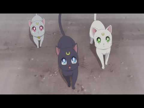 ももいろクローバーZ with セーラー5戦士   『月色Chainon』Animation Music Video