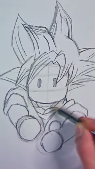 Goku super sayajin deus super sayajin - Desenho de perfect_gaei - Gartic