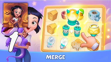 Lucy’s Ville: Fabulous Merge Gameplay Walkthrough Part 1 (Android, IOS)