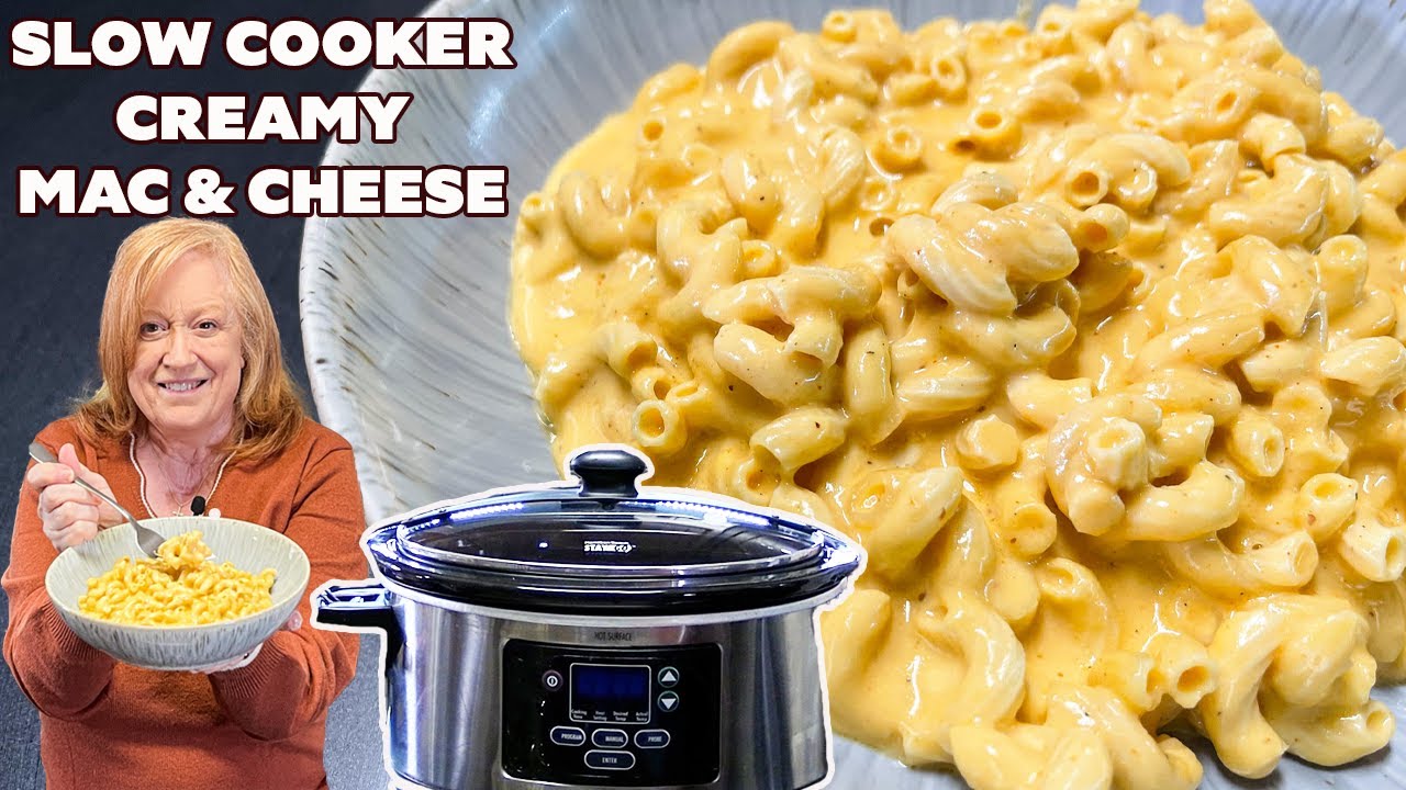 Gooey slow cooker mac and cheese