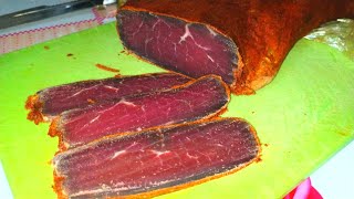 картинка: БАСТУРМА! Вяленное Мясо в Домашних Условиях! Очень Вкусный Рецепт!