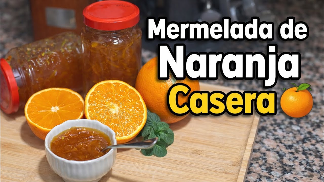 Mermelada de Naranja 🍊 Casera ,Fácil y Deliciosa ! @lasrecetasdesusana 
