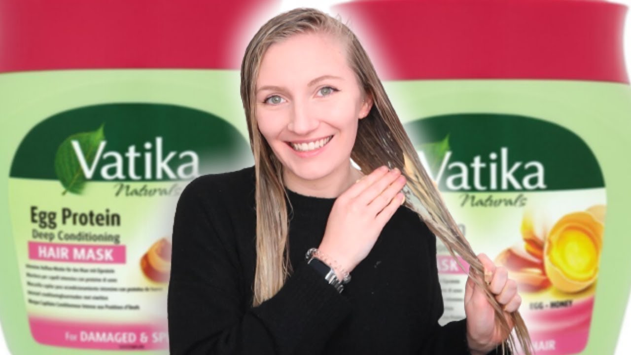 VATIKA EGG PROTEIN HAIR MASK REVIEW YouTube