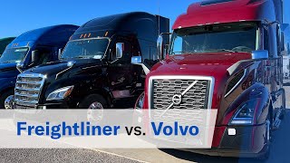 Semi-truck review: Freightliner vs. Volvo