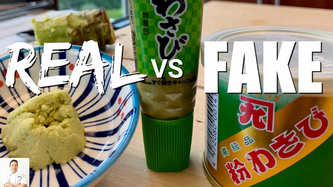 REAL vs FAKE Wasabi | Making Wasabi Aioli | Hiroyuki Terada - Diaries of a Master Sushi Chef