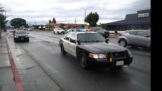 LASD CODE 3 Ford Crown Victoria Responding to a 911 Call
