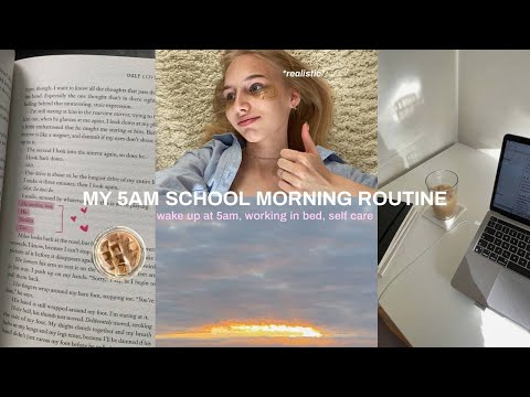 my REAL school morning routine | моё школьное утро