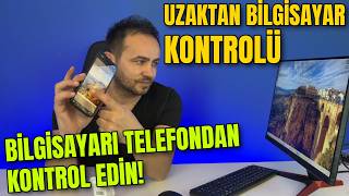 Bilgisayarı Telefondan Kontrol Etme | Google Uzaktan Masaüstü ile Kesintisiz Erişim