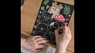 Relaxing ASMR Scratch Art - Squishmallows 6