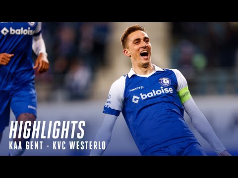 Gent Westerlo Goals And Highlights