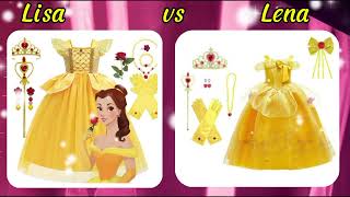 Lisa Or Lena Princess Disney Dress