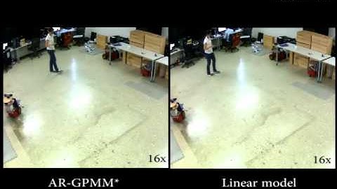 Chance Constrained Target Tracking for Mobile Robots