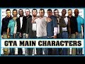 GTA main characters evolution [Grand Theft Auto 1 - Grand Theft Auto 5]