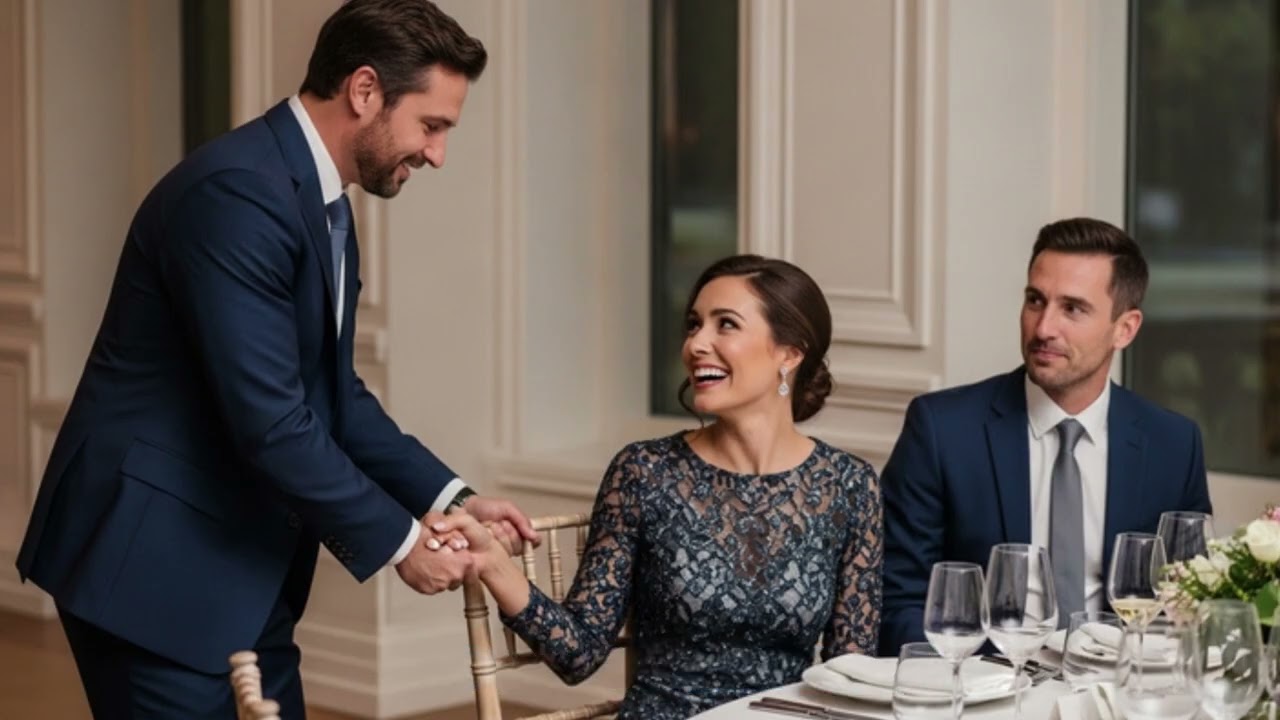 The CEO Boss Pulled Out a Chair for Her — While Her Husband Watched in Shame