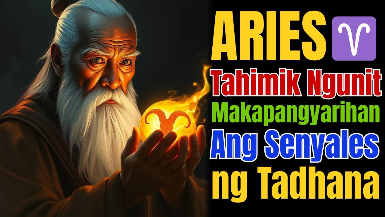 Aries ♈  Isang Senyales ang Magbabago ng Lahat ng Akala Mo Tungkol sa Iyong Buhay
