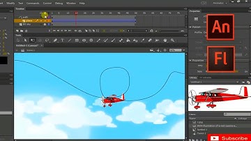 How to create a simple Airplane Animation - 2D Animation Tutorial