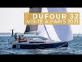 Visite du Dufour 32 au Nautic de Paris 2021