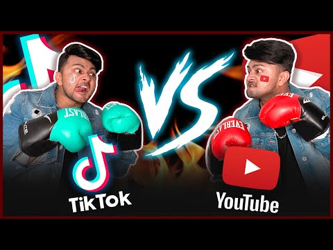 TIKTOK VS YOUTUBE | Awez Darbar