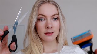 ASMR Barbershop Beard and Hair Pampering - Shave, Buzz, Trim and Oil (New Zealand Accent)