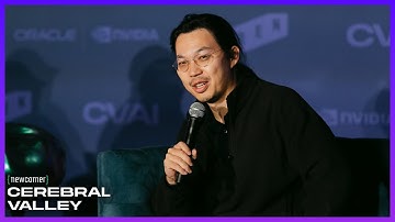 Jimmy Ba (xAI) at the Cerebral Valley AI Summit