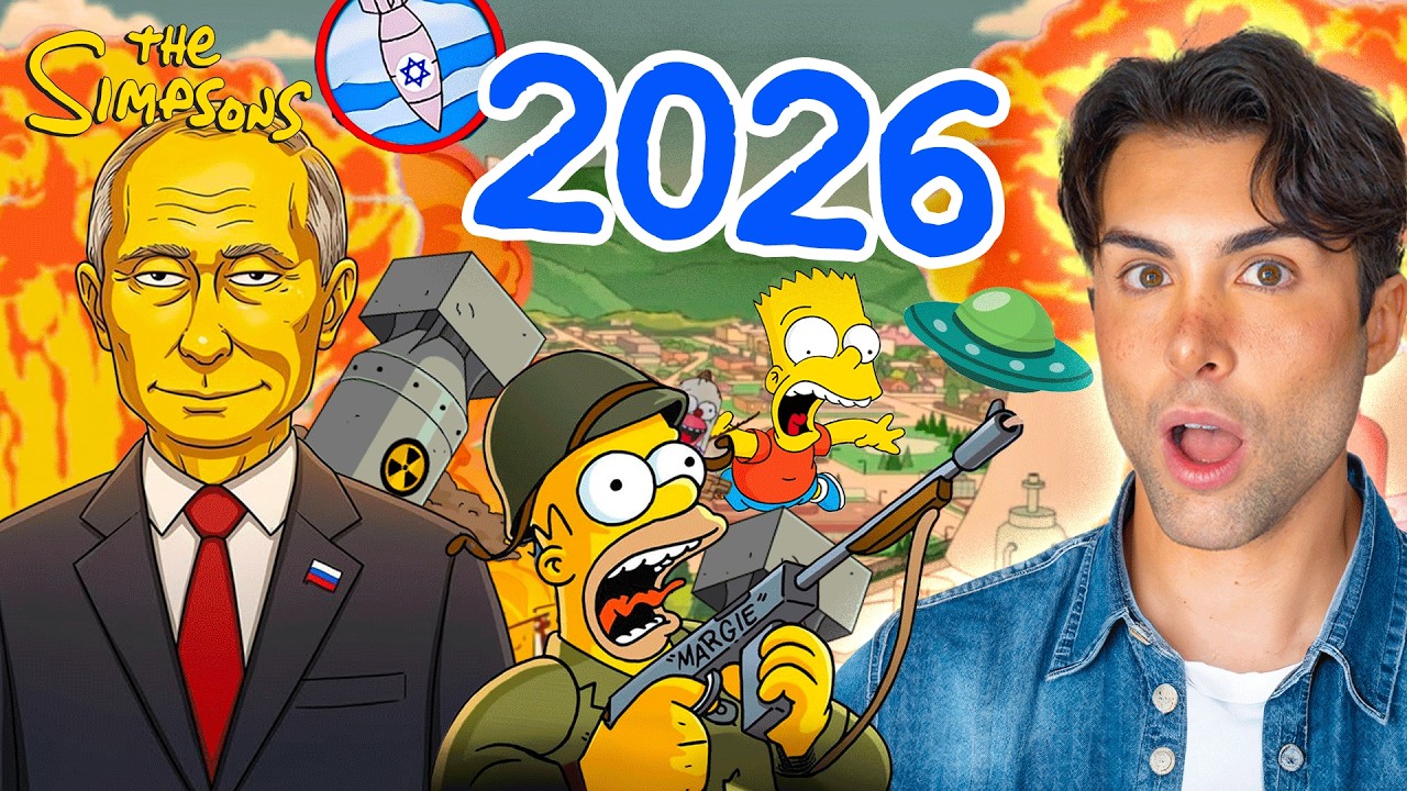 LE PREVISIONI DEI  SIMPSON PER IL  2026 *SHOCK* | GIANMARCO ZAGATO