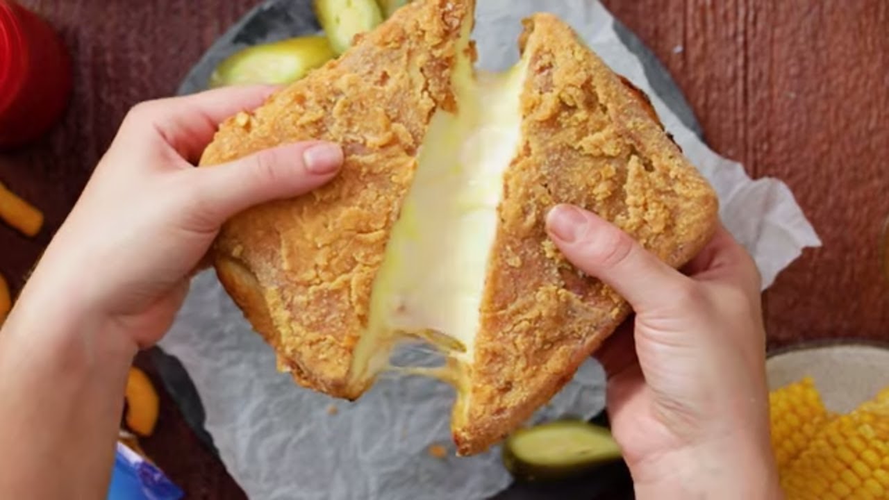 The Perfect Grilled Cheese Sandwich Should Be Deep-Fried | Tastemade