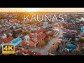 Kaunas,  Lithuania 🇱🇹 | 4K Drone Footage