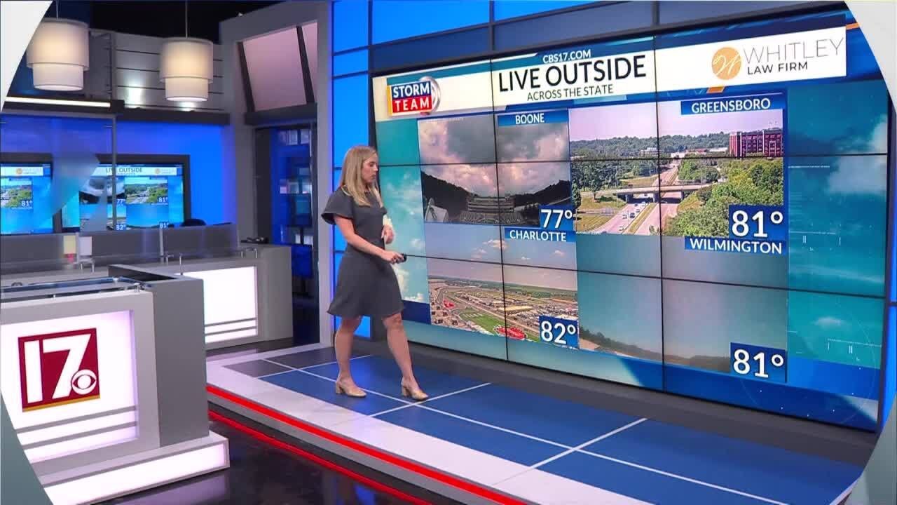 A warm end to the week ahead in the Triangle - YouTube