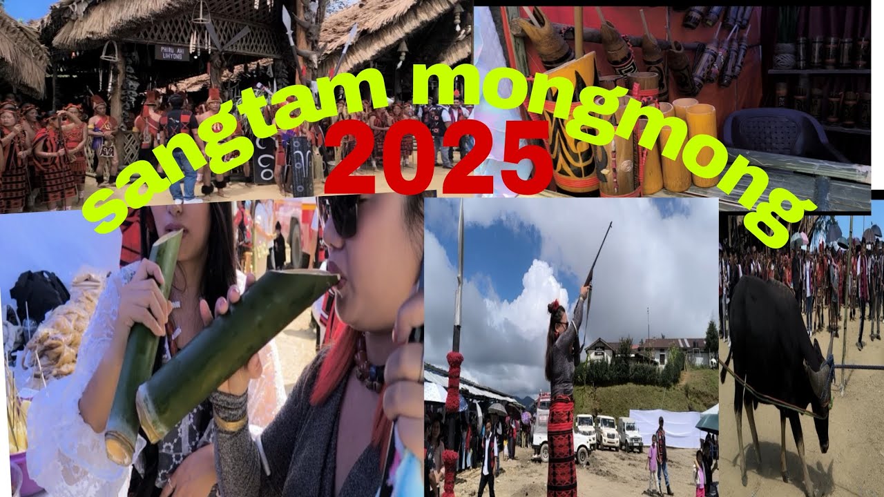 SANGTAM MUNGMUNG festival 2025 at longkhim town 