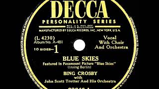 1946 Bing Crosby - Blue Skies