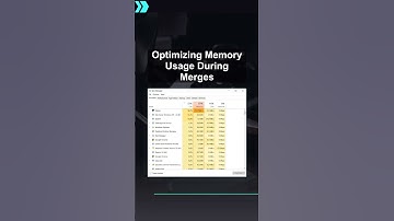 Optimizing Memory Usage During Merges #ai #artificialintelligence #machinelearning #aiagent