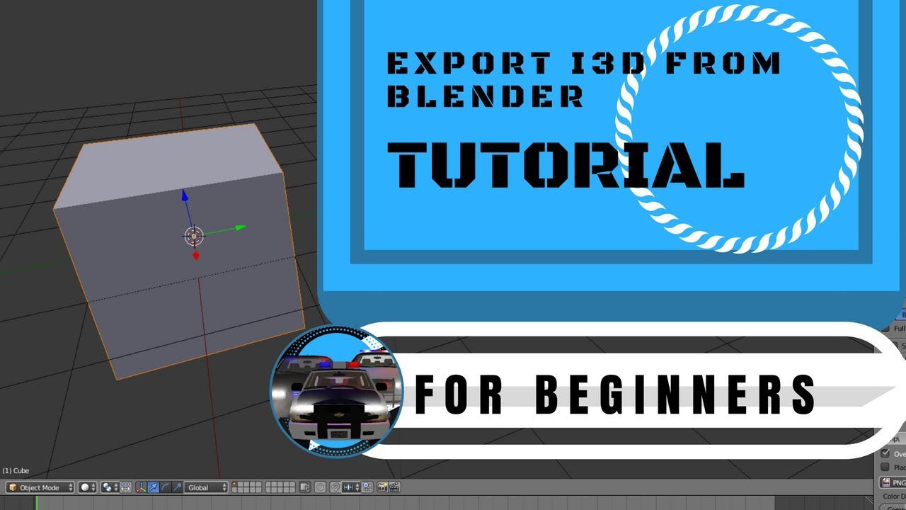 How Export i3d From (Farming Simulator) Tutorial - YouTube