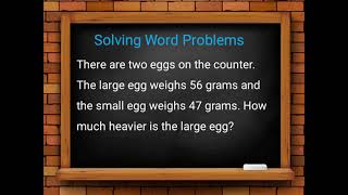 Class III Mathematics Best Word Problems Involving Mass