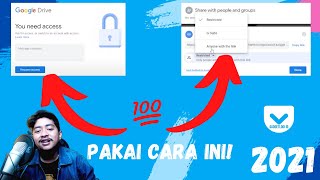 2 CARA MENGATASI GOOGLE DRIVE NEED ACCESS PERMISSION (MINTA IZIN AKSES)