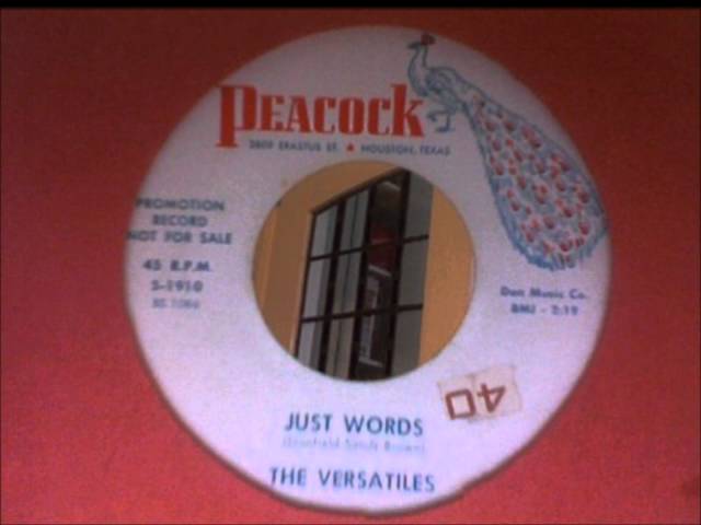 The Versatiles - Just Words  1962