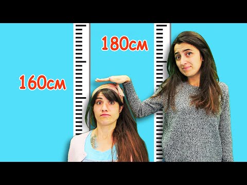 Komik video. Kısa boylu olmanın zorlukları! Eğlenceli video