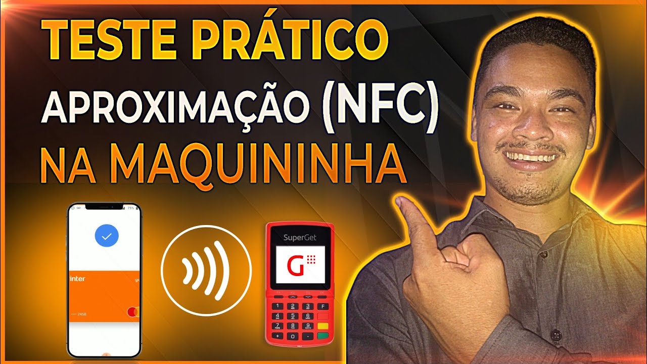 Fiz o Teste Prático de Aproximação (NFC) com Celular na Maquininha: Sem Internet!🤫