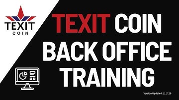 Texit Coin Back Office Tour