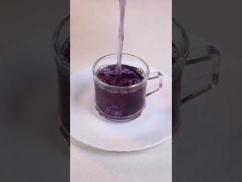Blue Butterfly Tea 🍵 #shorts #asmr