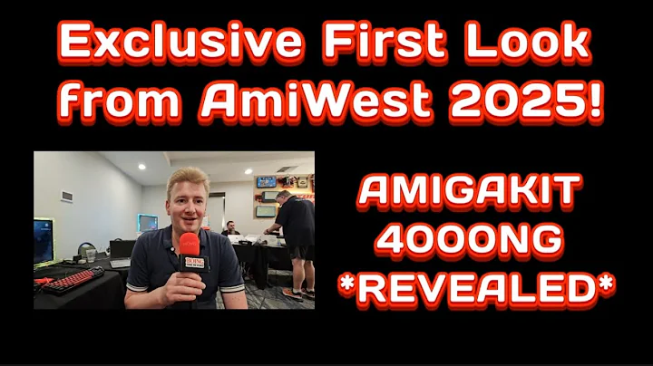 AMIGAKIT A4000NG REVEALED! 💥 Exclusive First Look from AmiWest 2025!