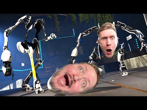 Det En FÆLDE, DME! - Portal 2 #1 Dansk med @ComKean og @Den Mandige Elg​