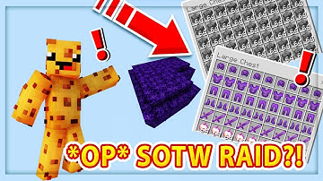 *OP* SOTW SKYBASE RAID?! || StCraft OP Factions