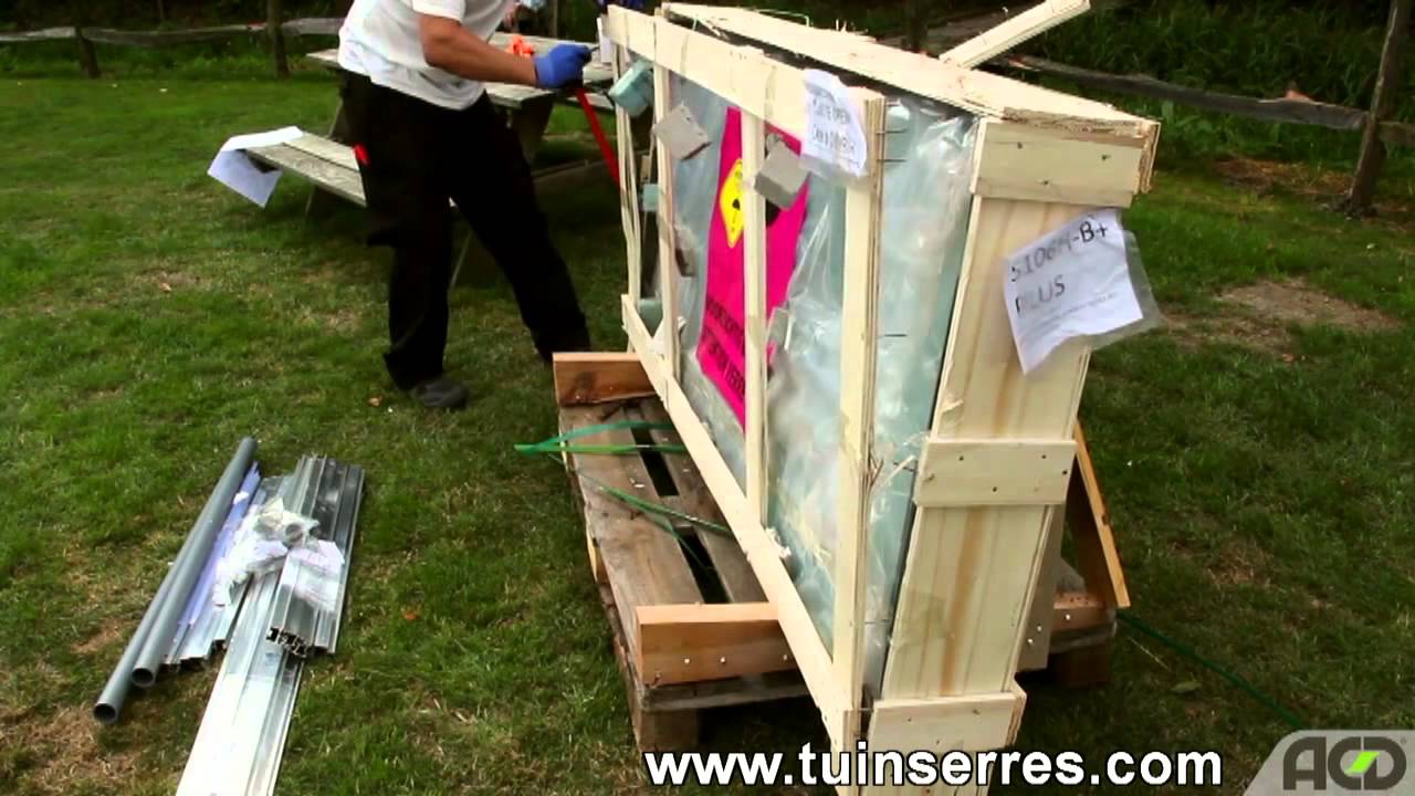 6 Tuinserres com ACD Videohandleiding  Openen glaskist